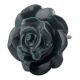 Forest Green Big Rose Ceramic Flower Dresser Knobs Online
